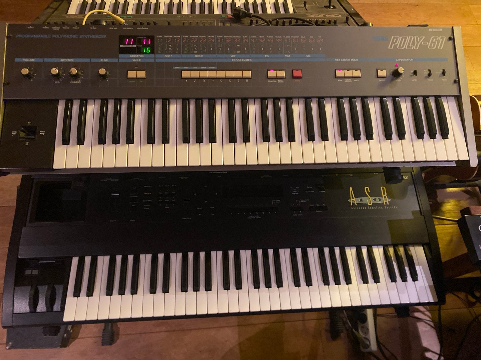 Korg Poly-61 Synthesizer - Vintage Analoge Klanken, Q, Ophalen of Verzenden, Q, Met midi-aansluiting