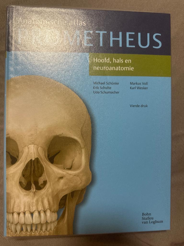 Prometheus hoofd hals en neuroanatomie, Boeken, Studieboeken en Cursussen, Ophalen, Beta, Nieuw, HBO