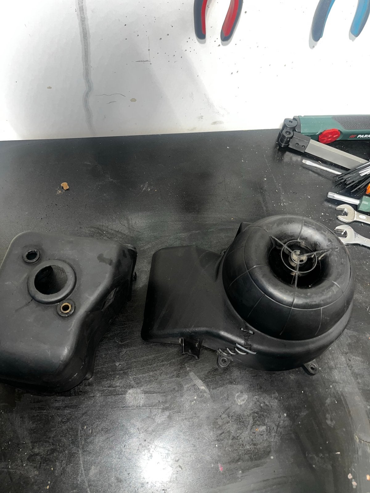 Zip 2t 50cc Koelkappen - Functioneel met lichte schade, Ophalen of Verzenden, Gebruikt, Kap, Piaggio