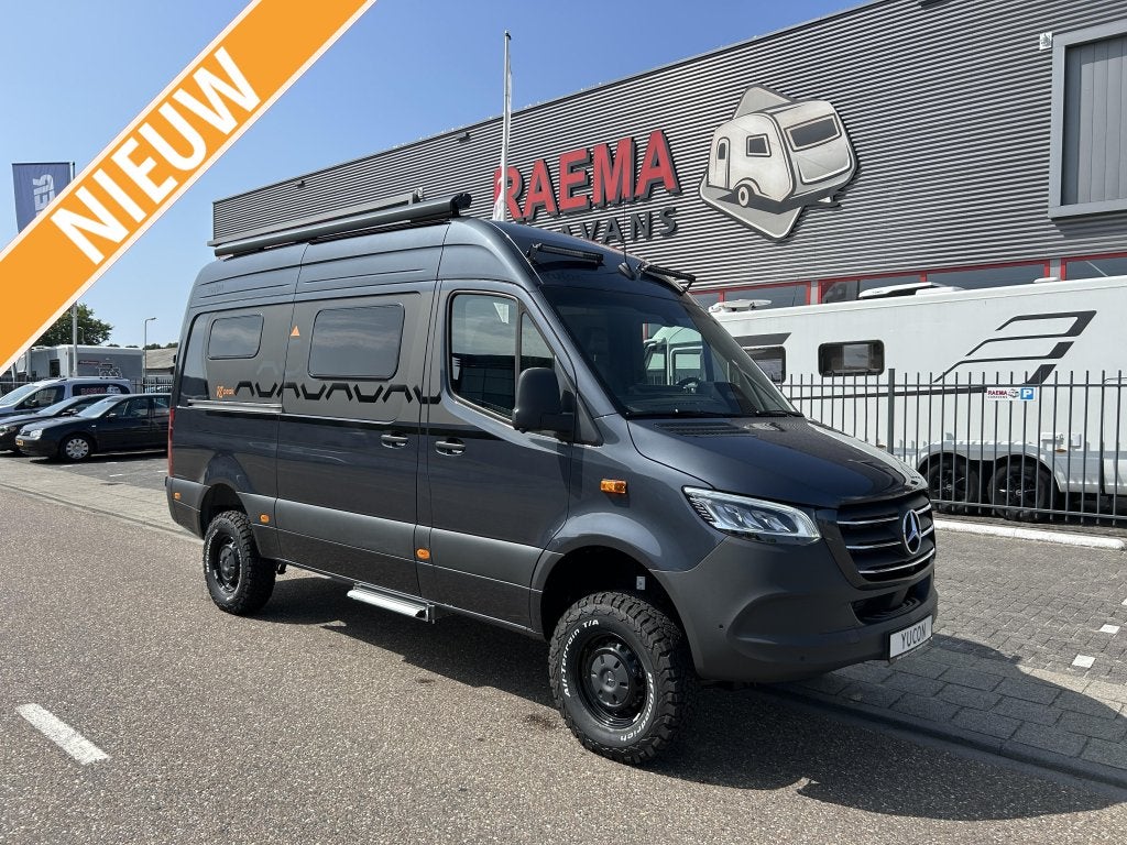 Frankia Yucon 6.0 GD 4x4 K-Peak Crossover 2025, Caravans en Kamperen, Verwarmde buitenspiegels, Tot en met 2, Bedrijf, Diesel