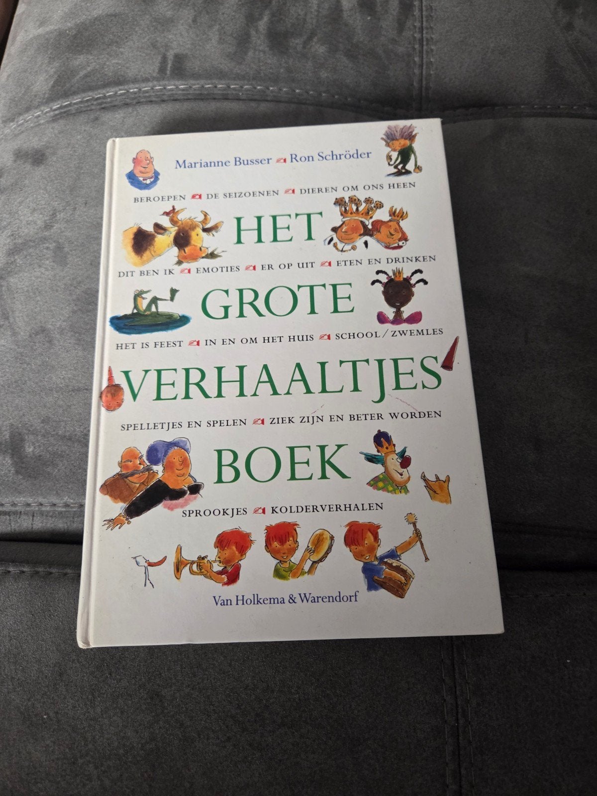 Het Grote Verhaaltjes Boek - Marianne Busser & Ron Schröder, Ophalen of Verzenden