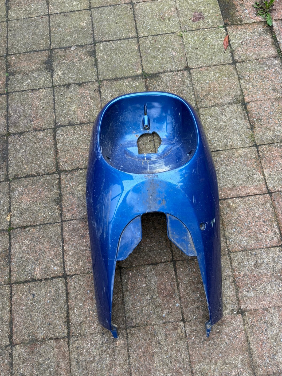 piaggio skipper onderkuip, Ophalen