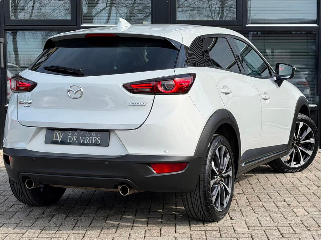 Mazda CX-3 2.0 SkyActiv-G 150 GT-M 4WD Aut Full Option ACC B, Auto's, Mazda, Automaat, 15 km/l, Gebruikt, Zwart