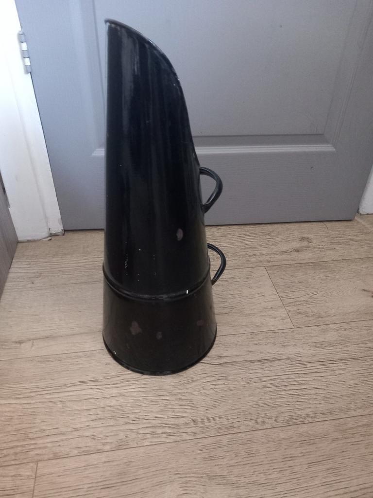 Zwarte kolenkit, Huis en Inrichting, Woonaccessoires | Paraplubakken, Ophalen of Verzenden, Metaal