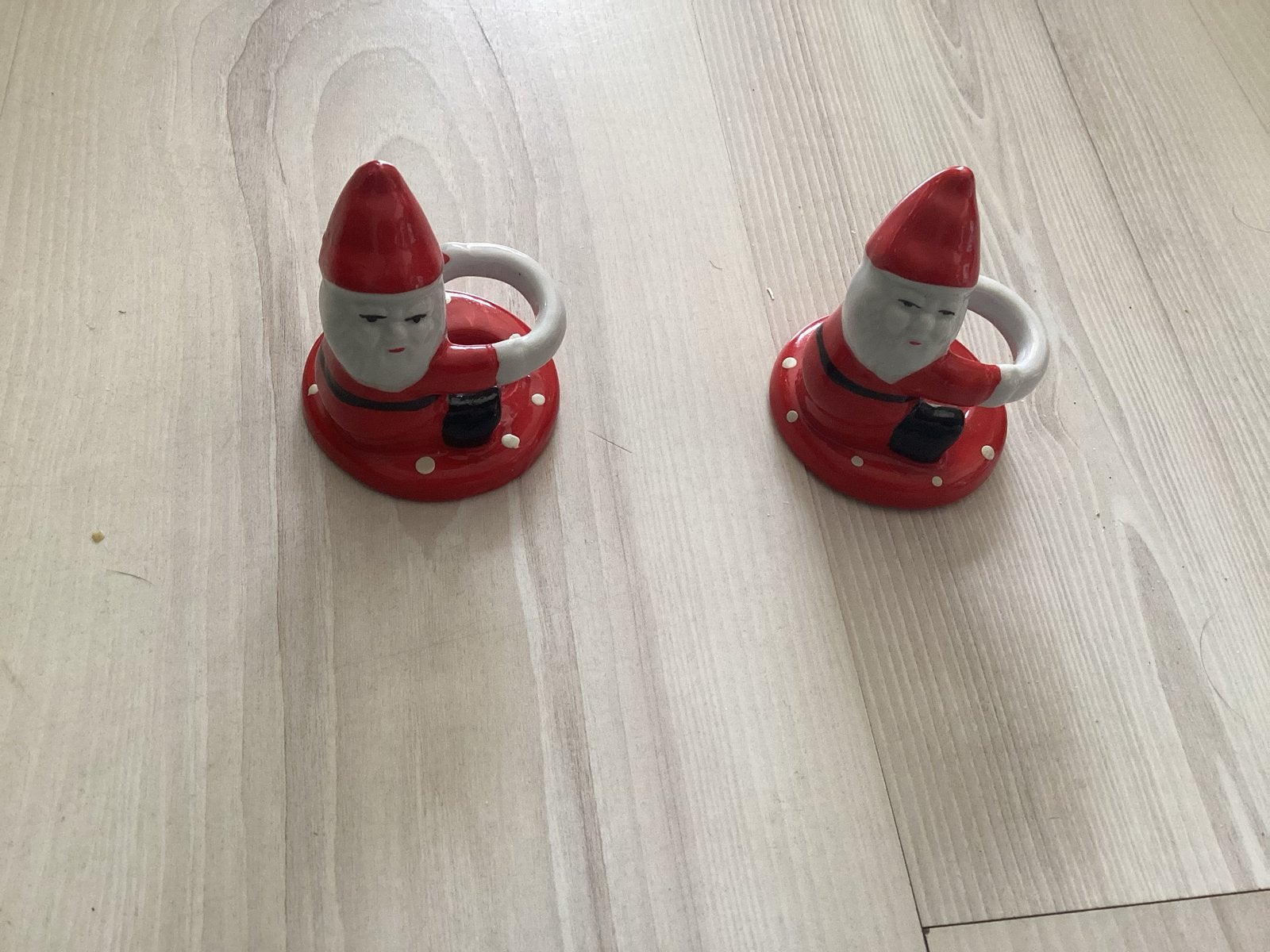 Leuke kerst mannetjes van keramiek, Ophalen of Verzenden, Nieuw