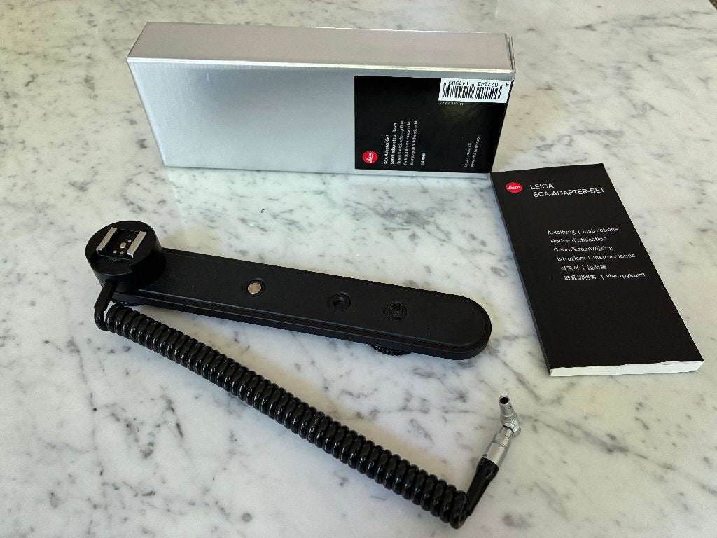 Leica 14498 SCA-Adapter voor Handgrip M (TYP 240), Verzenden, Zo goed als nieuw, Leica, Geen optische zoom
