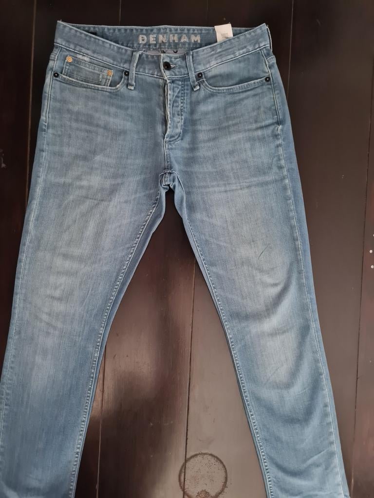 ZGAN DENHAM RAZOR SLIM FIT STRETCH CANDIANI JEANS SIZE 31/32, Kleding | Heren, Spijkerbroeken en Jeans, Blauw, W32 (confectie 46) of kleiner