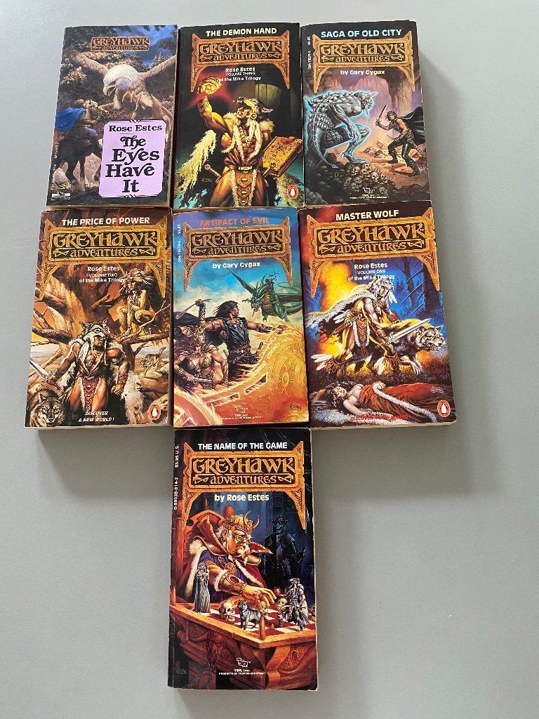 Greyhawk adventures, 7 stuks, Ophalen of Verzenden, Gelezen