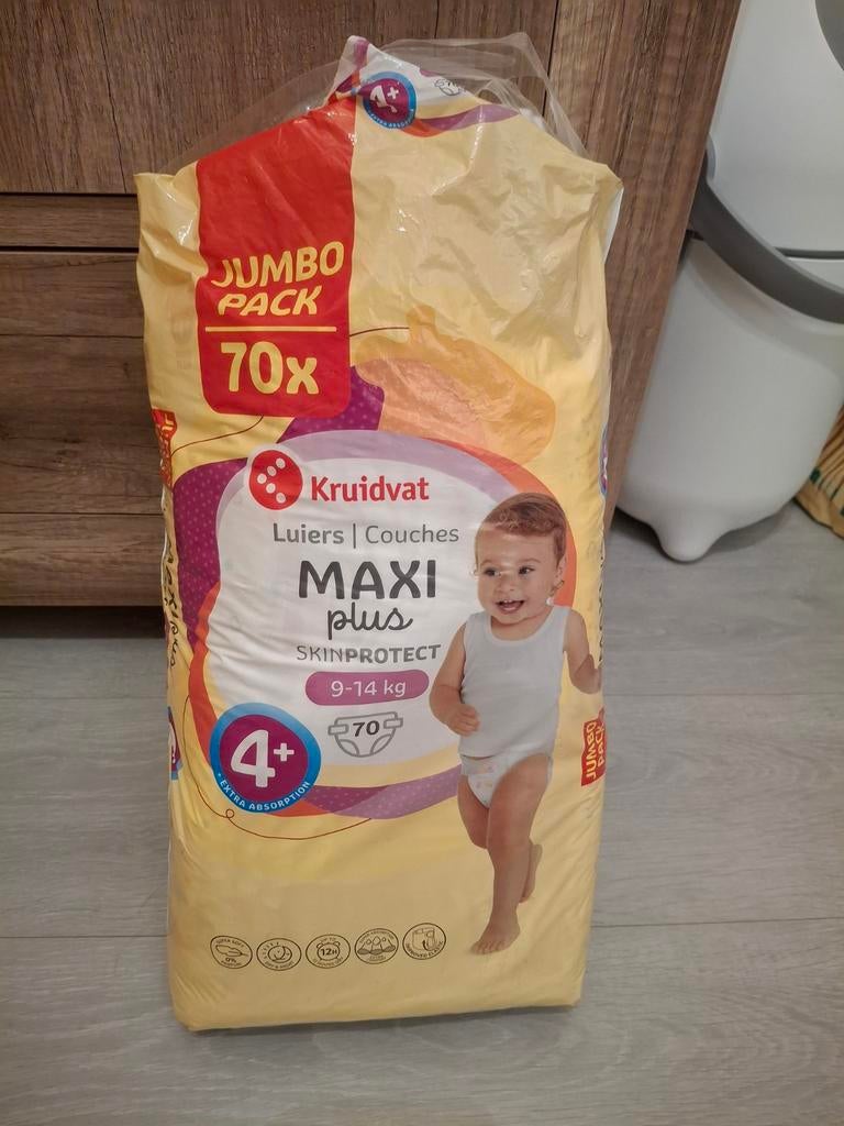 Kruidvat luiers maat 4+, Ophalen of Verzenden, Nieuw