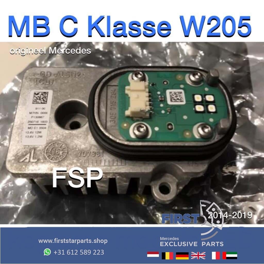 W205 LED koplamp module L/R A2059060601 Mercedes C Klasse 20, Gebruikt, -, Ophalen of Verzenden, -