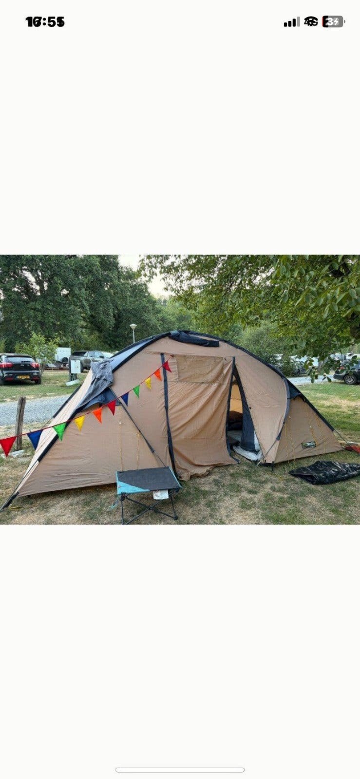 Campeertent, Caravans en Kamperen, Tenten, Ophalen of Verzenden, Zo goed als nieuw
