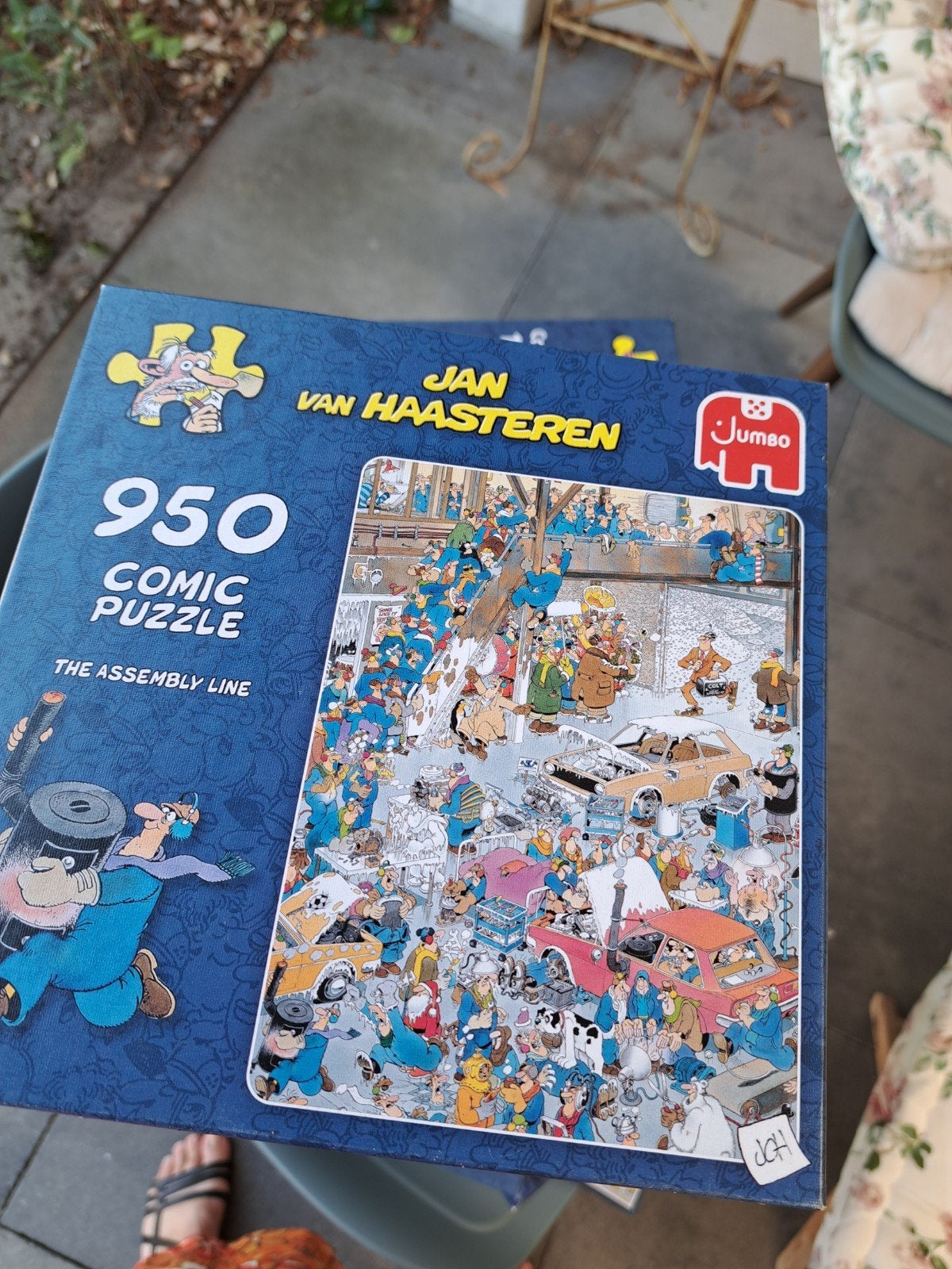 Jan van Haasteren 'The Assembly Line' 950 stukjes, Ophalen, 500 t/m 1500 stukjes, Gebruikt, Legpuzzel