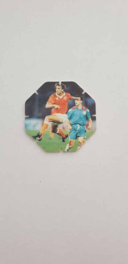 3276 oranje topshot richard witschge, Verzamelen, Flippo's, Verzenden, Losse flippo's