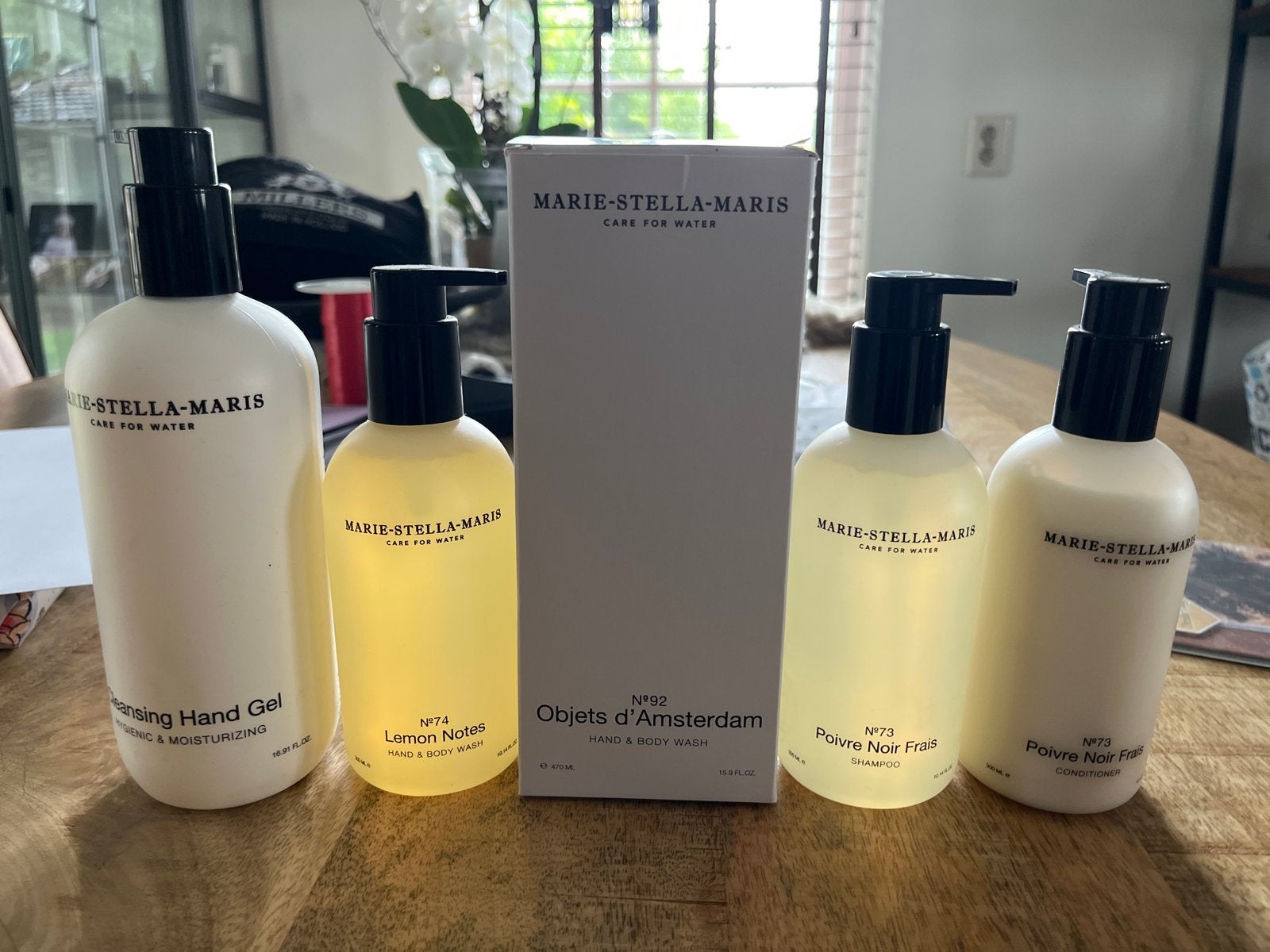 Marie-Stella-Maris pakket: Handgel, Hand/Body Wash, Shampoo,, Ophalen of Verzenden, Nieuw, Bad & Douche