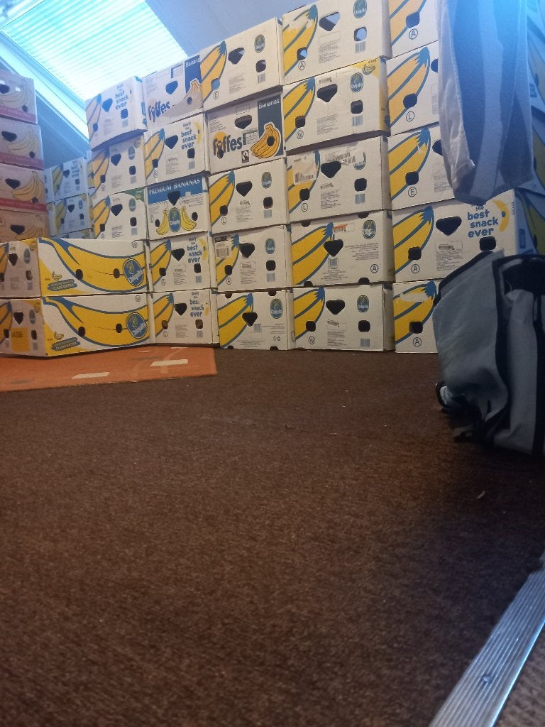 BANANEN DOZEN, Ophalen, Minder dan 40 cm, Doos, Minder dan 35 cm