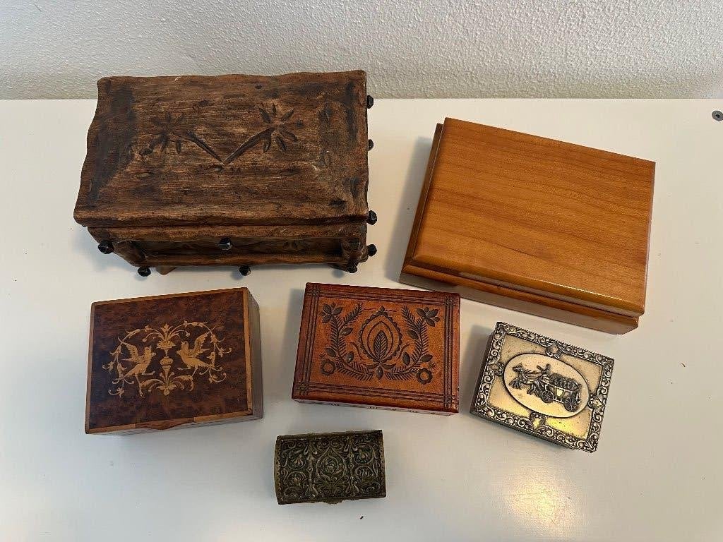 vintage doosjes, Antiek en Kunst, Ophalen