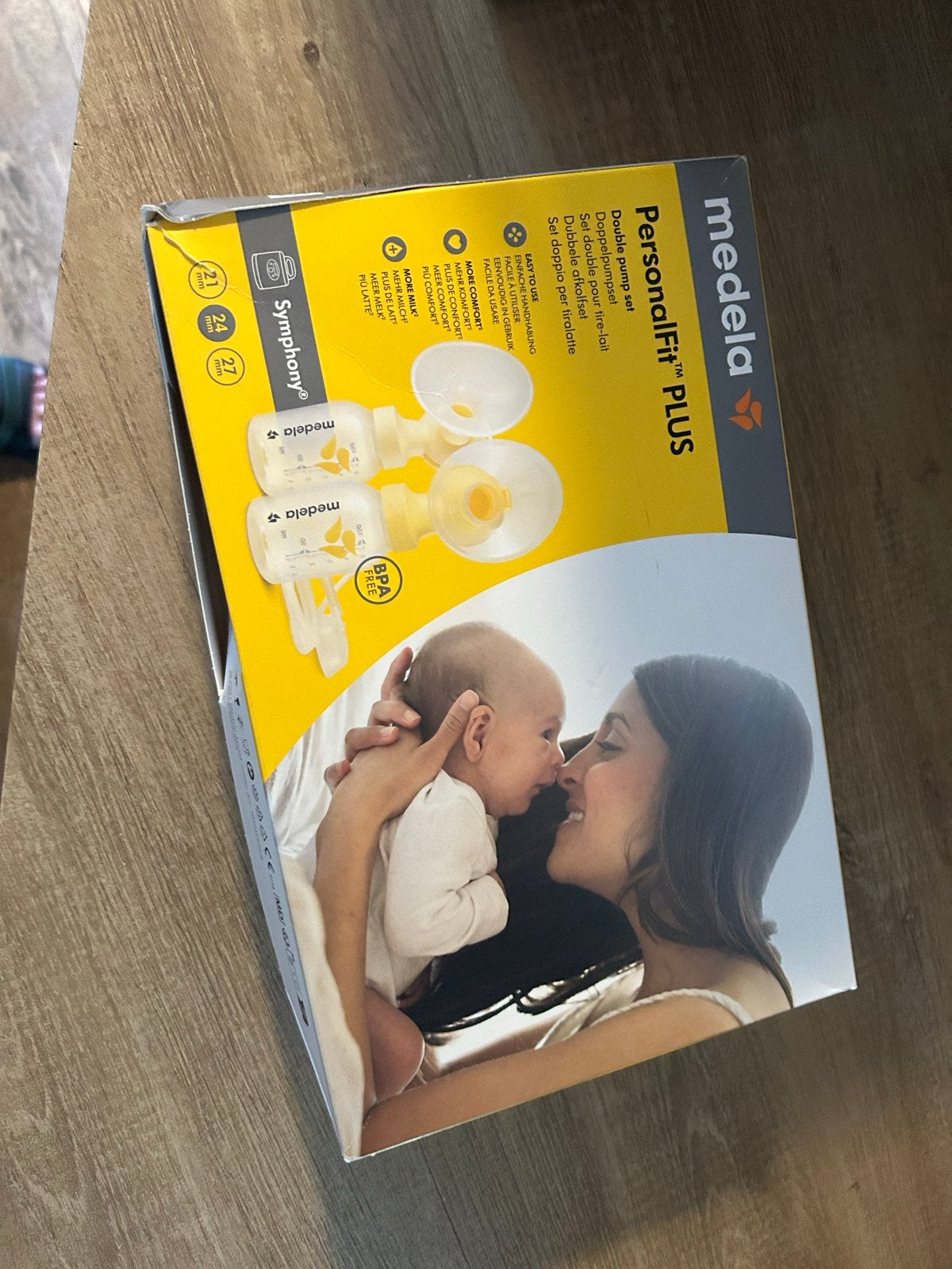 Medela PersonalFit Plus dubbele afkolfset, Ophalen of Verzenden, Gebruikt, Borstkolf