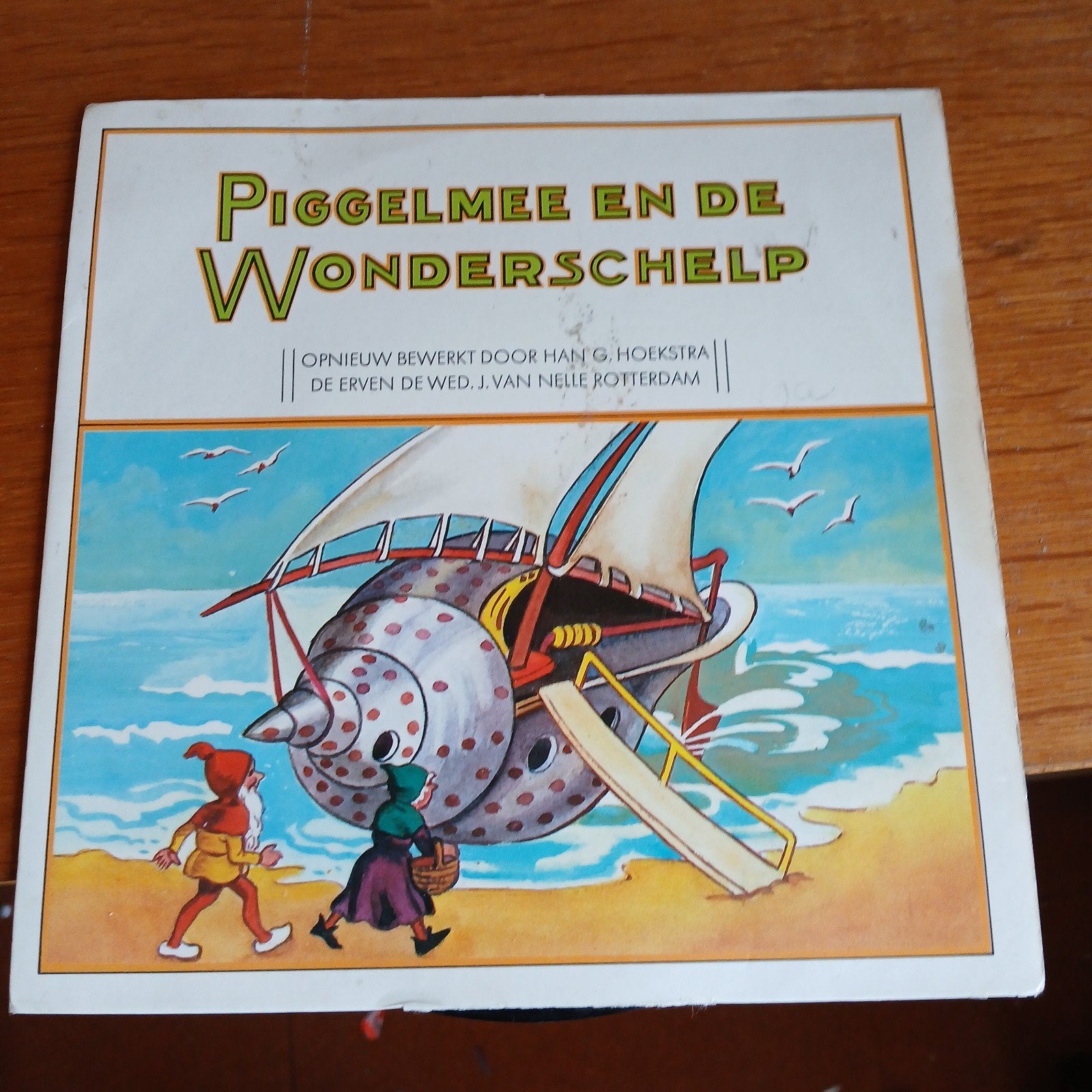 Piggelmee en de Wonderschelp - Luisterboek met single, LP, Gebruikt, Ophalen of Verzenden, Kinderen en Jeugd