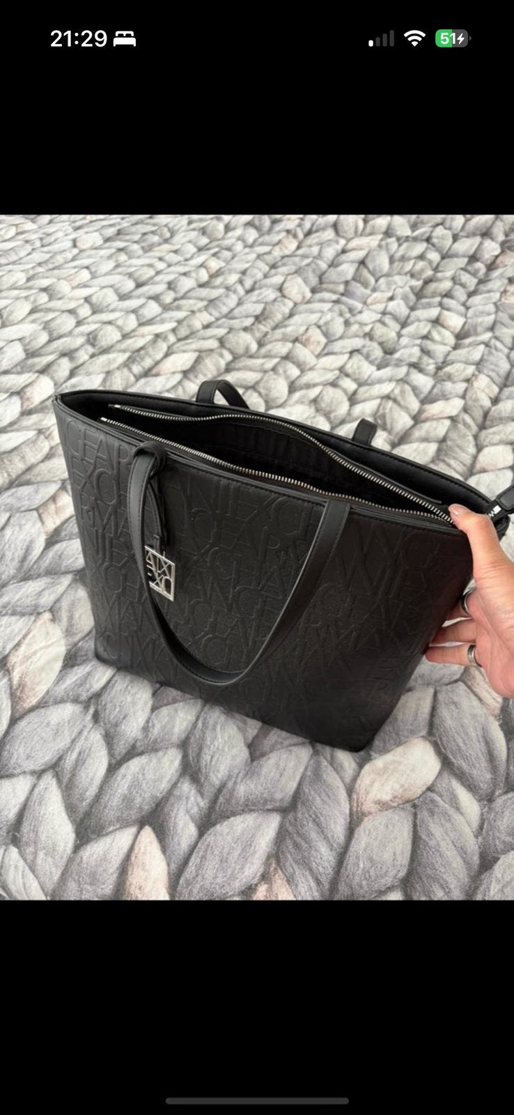 Armani tas, Verzenden, Zo goed als nieuw