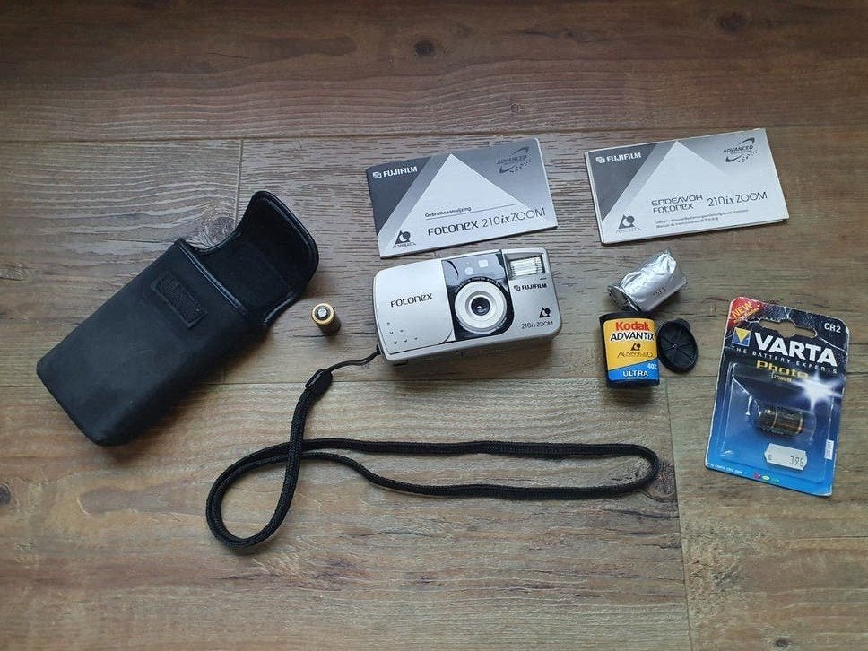 Fujifilm Fotonex 210ix Zoom APS camera, Ophalen of Verzenden, Gebruikt, Fuji