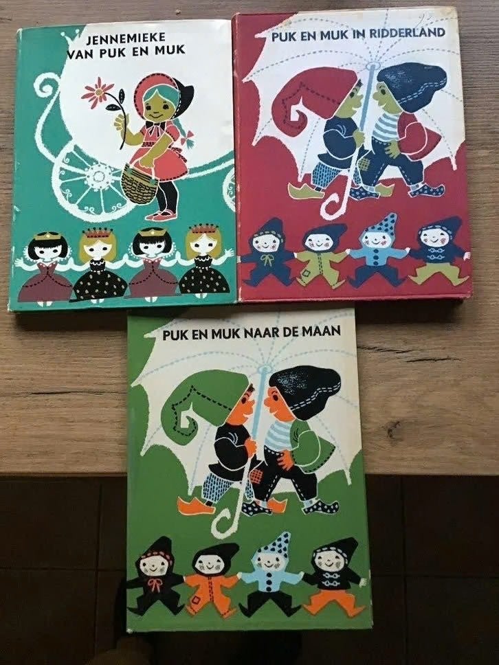 3 delen Puk en Muk (Zwijsen gelamineerd) door Frans Fransen, Ophalen of Verzenden, Gelezen, Fictie algemeen