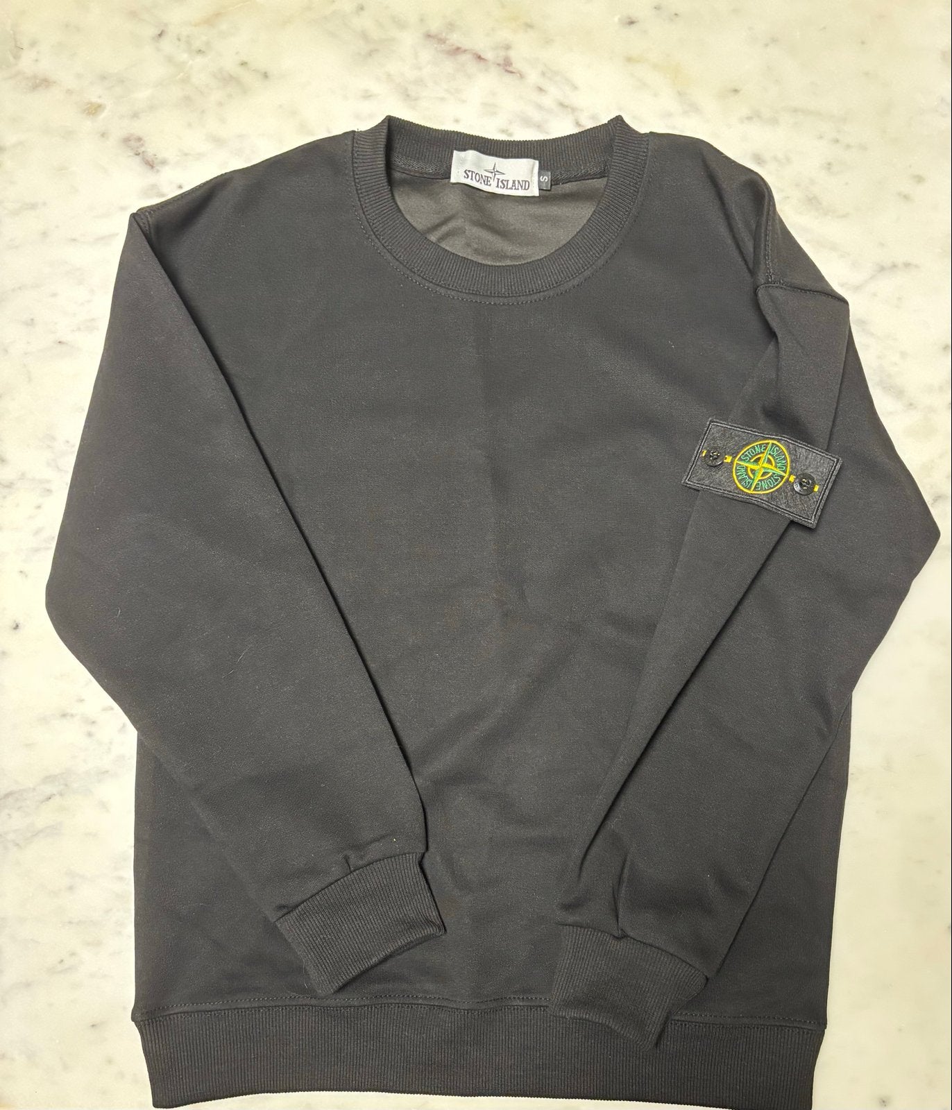 Stone Island Sweatshirt Maat S - Zo goed als nieuw, Ophalen, Nieuw, Maat 46 (S) of kleiner, Zwart