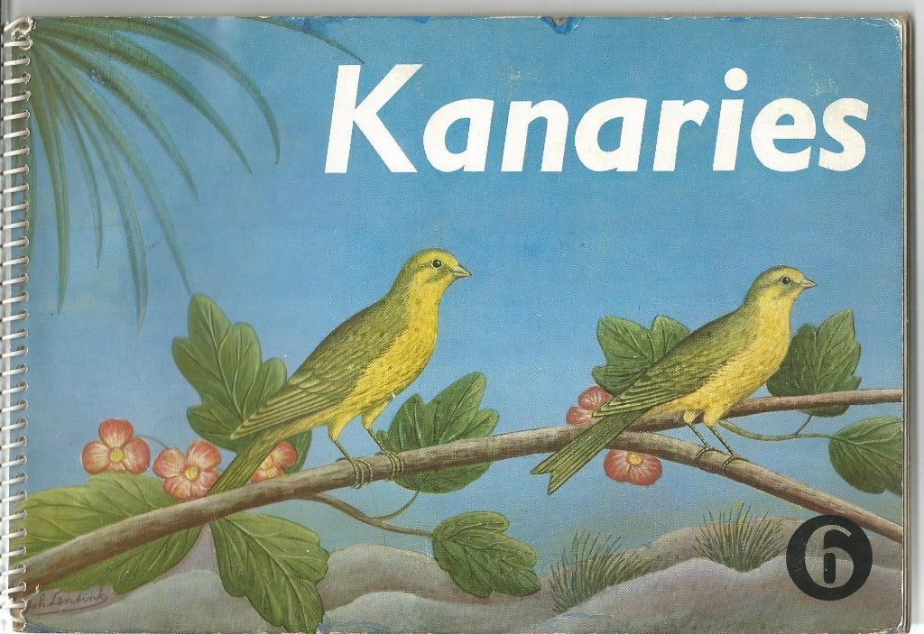 Plaatjesalbum KANARIES van Teo, Elst compleet, Ophalen of Verzenden, Gelezen, S. Bijl, Plaatjesalbum
