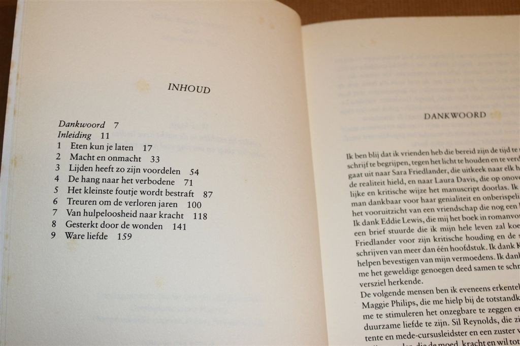 Eten kun je Laten [Geneen Roth] — Oorzaken van Eetdwang, Ophalen of Verzenden, Gelezen