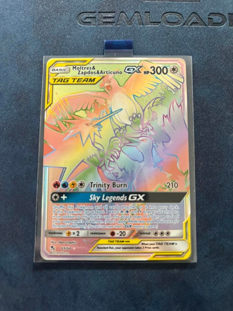 Moltres&Zapdos&Articuno ex, Ophalen of Verzenden, Zo goed als nieuw