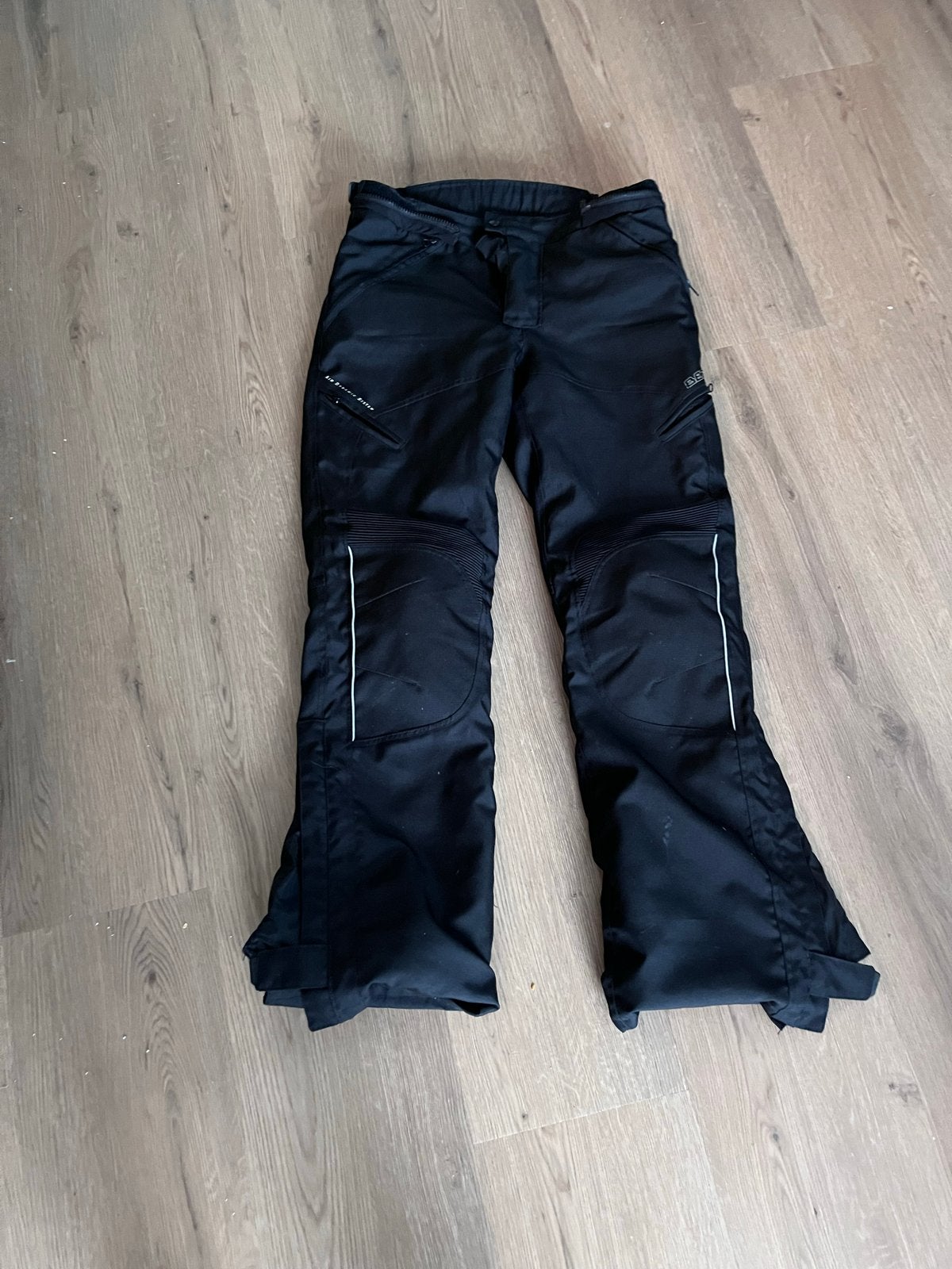 Zwarte bering motorbroek met 'Air Dynamic System', Ophalen, Tweedehands, Broek | textiel