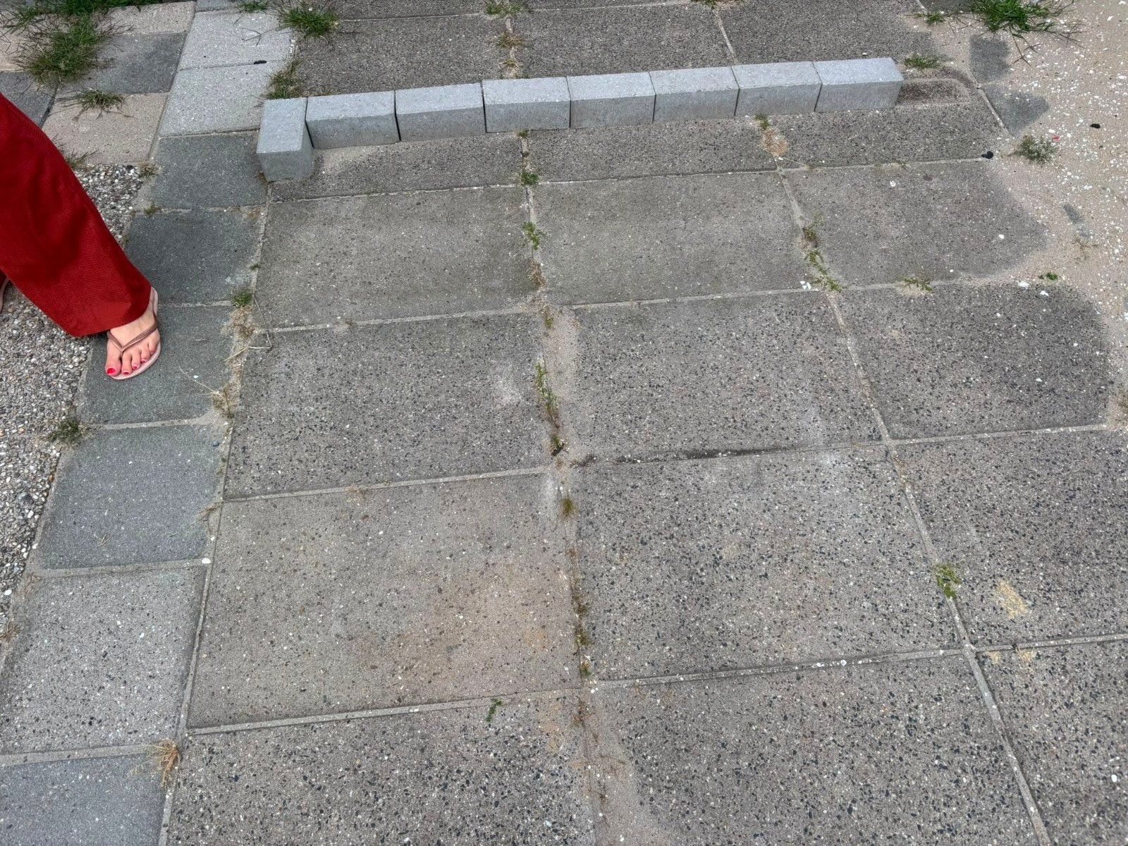 Stoeptegels 30x30, Ophalen, Gebruikt, Beton, Terrastegels