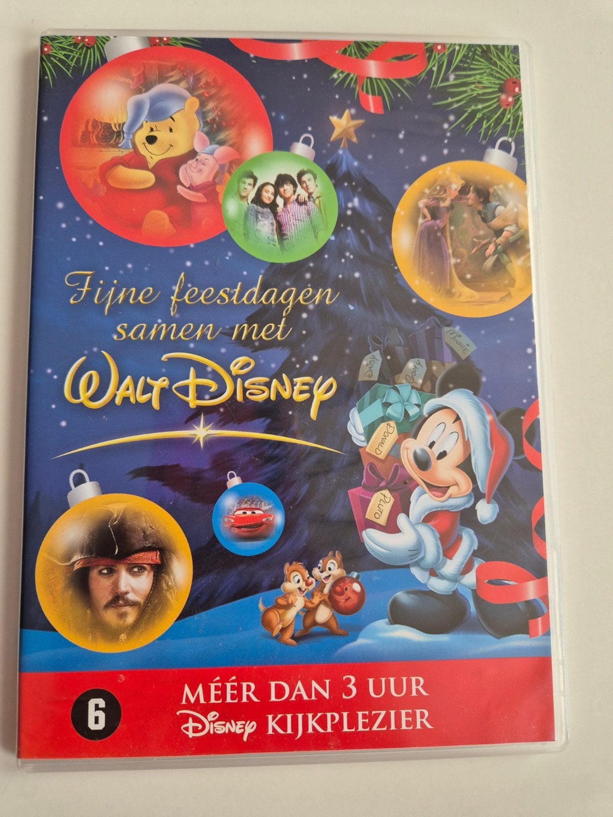 walt disney fijne feestdagen dvd, Europees, Alle leeftijden, Inclusief doosje, Zo goed als nieuw