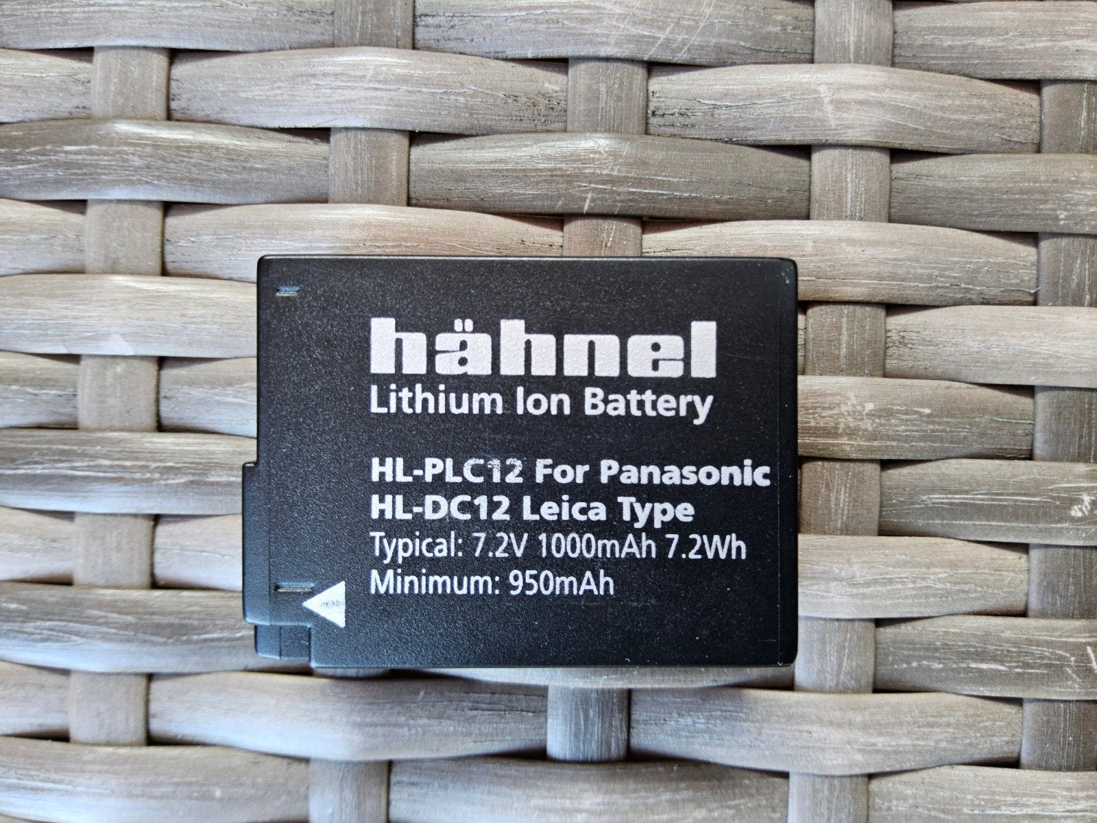 Hähnel HL-PLC12 Lithium Ion Accu voor Panasonic/Leica, Gebruikt, Overige merken, Ophalen of Verzenden, Accu