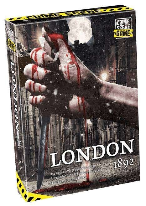 Crime Scene Escaperoom – Londen 1892, Een of twee spelers, Ophalen of Verzenden, Zo goed als nieuw, Crime Scene Game