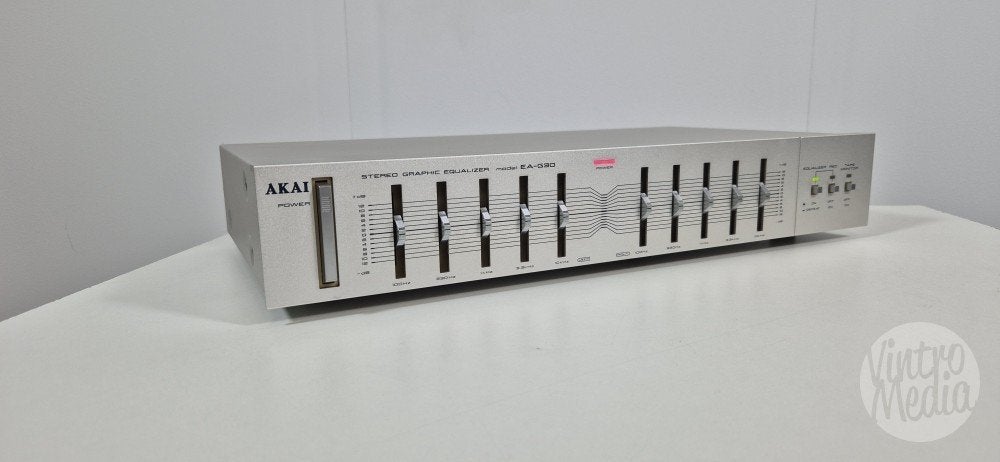 Akai EA-G30 Equalizer | 5 Bands | Vintage | 100 Hz - 10 kHz, Audio, Tv en Foto, Ophalen of Verzenden, Refurbished