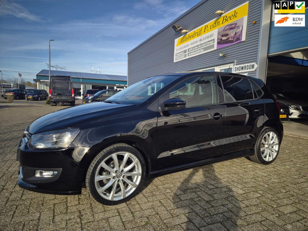 Volkswagen Polo 1.0 Tsi 70Kw / 95Pk BlueMotion Edition 5-Drs, Auto's, Volkswagen, Voorwielaandrijving, Stof, 95 pk, Zwart