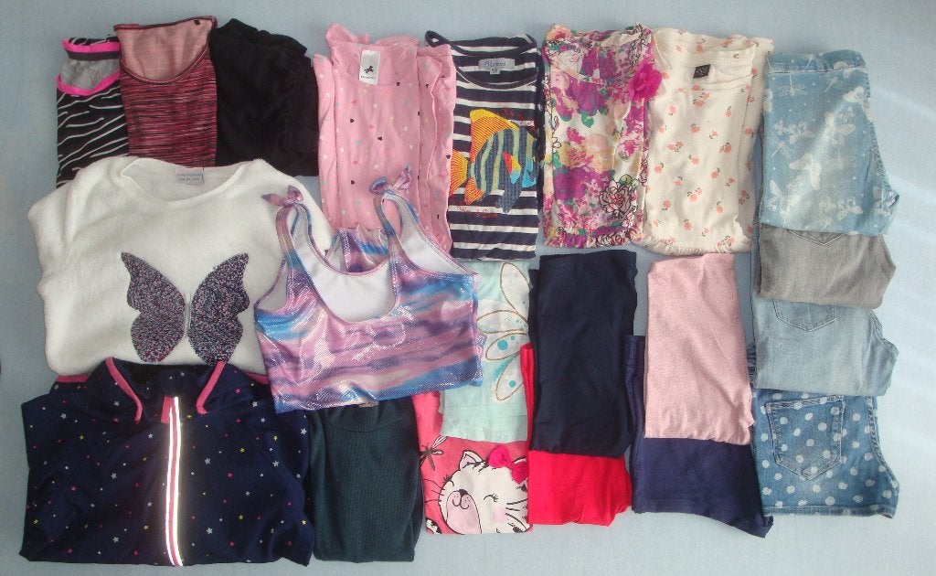 Meisjes zomerkleding pakket maat 128 - Pakketje 5, Ophalen of Verzenden, Zo goed als nieuw, Maat 128