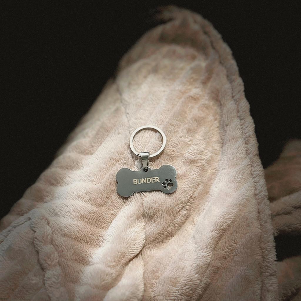 Hondenpenning voor aan de halsband, Dieren en Toebehoren, Ophalen of Verzenden, Nieuw
