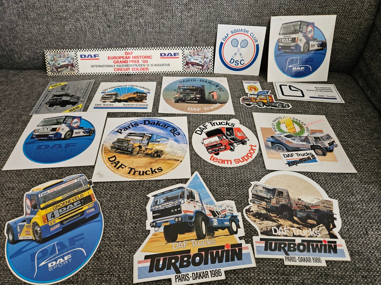 DAF Trucks Sticker Collectie, Verzenden, Gebruikt, Merk