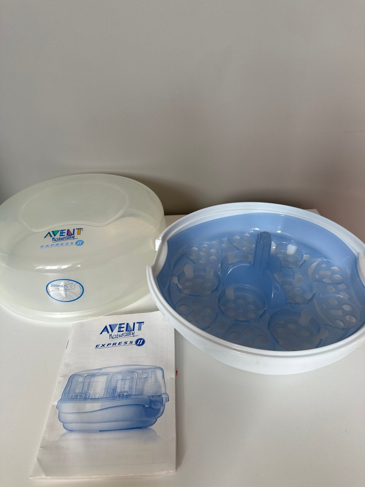 Philips Avent Express II magnetron sterilisator, Ophalen of Verzenden, Zo goed als nieuw, Sterilisator, Philips Avent