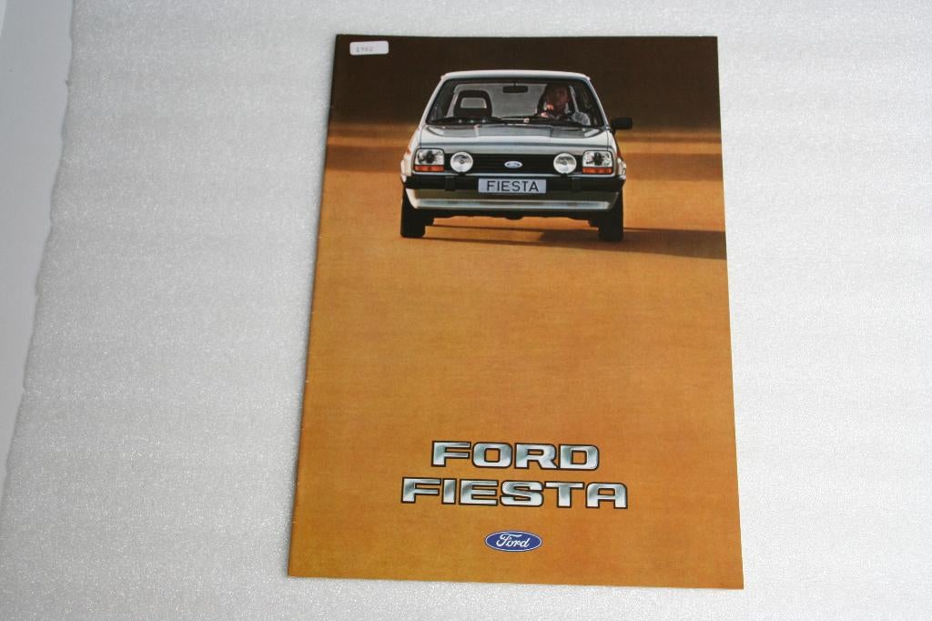 Folder Ford Fiesta 1982) (22), Ophalen of Verzenden, Nieuw, Ford