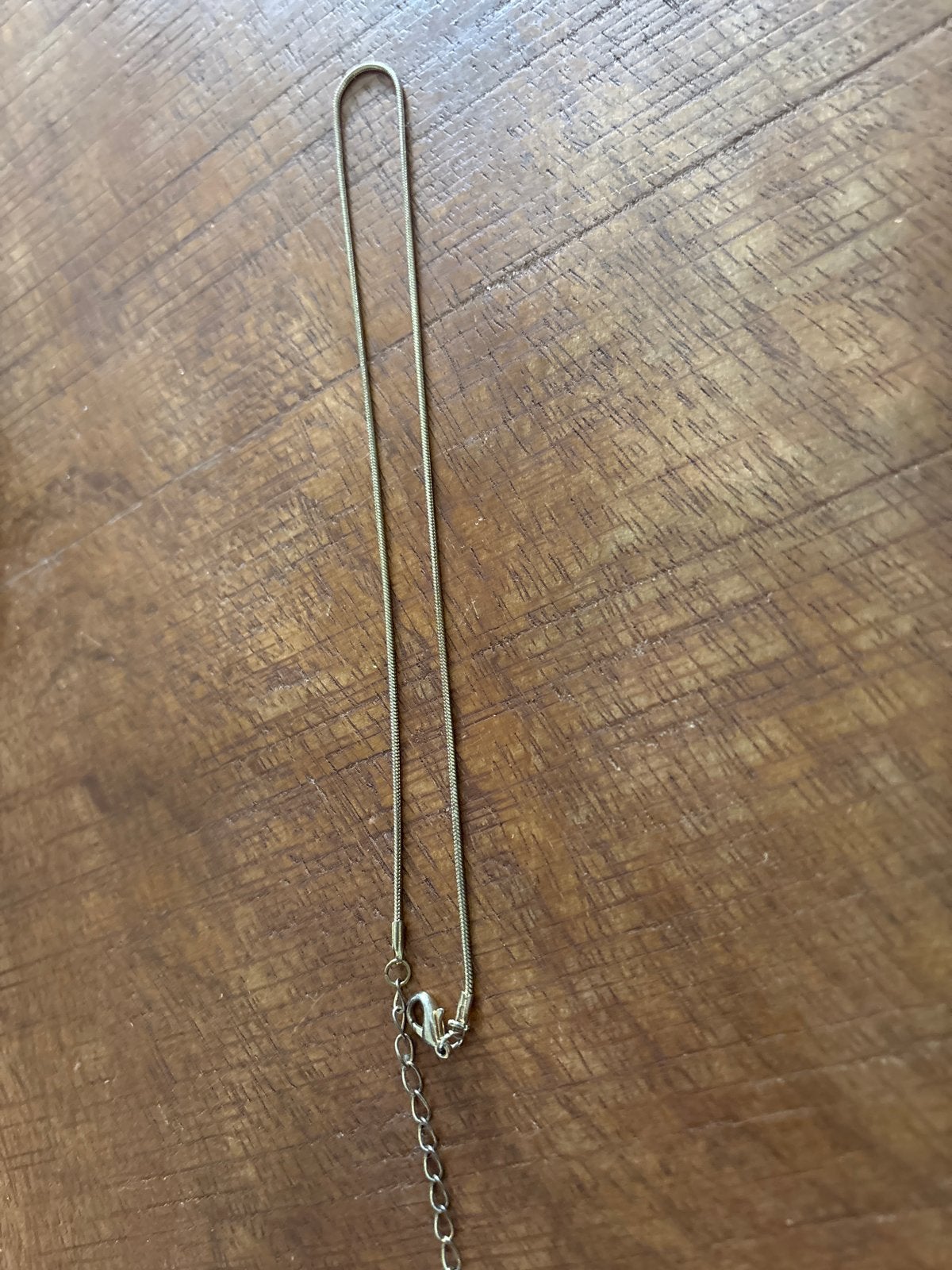 Gouden ketting 20,5 cm 14K, Verzenden, Gebruikt, Goud