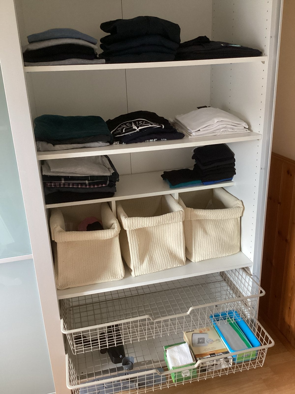 IKEA PAX Kledingkast met schuifdeuren, Gebruikt, 100 tot 150 cm, 200 cm of meer, Ophalen of Verzenden