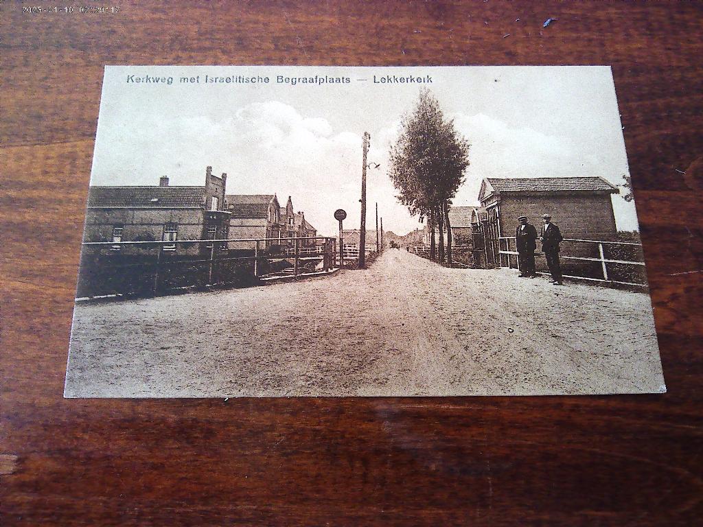 L33 - Lekkerkerk - Kerkweg - Begraafplaats - Mooi/Oud, Ophalen of Verzenden, 1940 tot 1960, Zuid-Holland