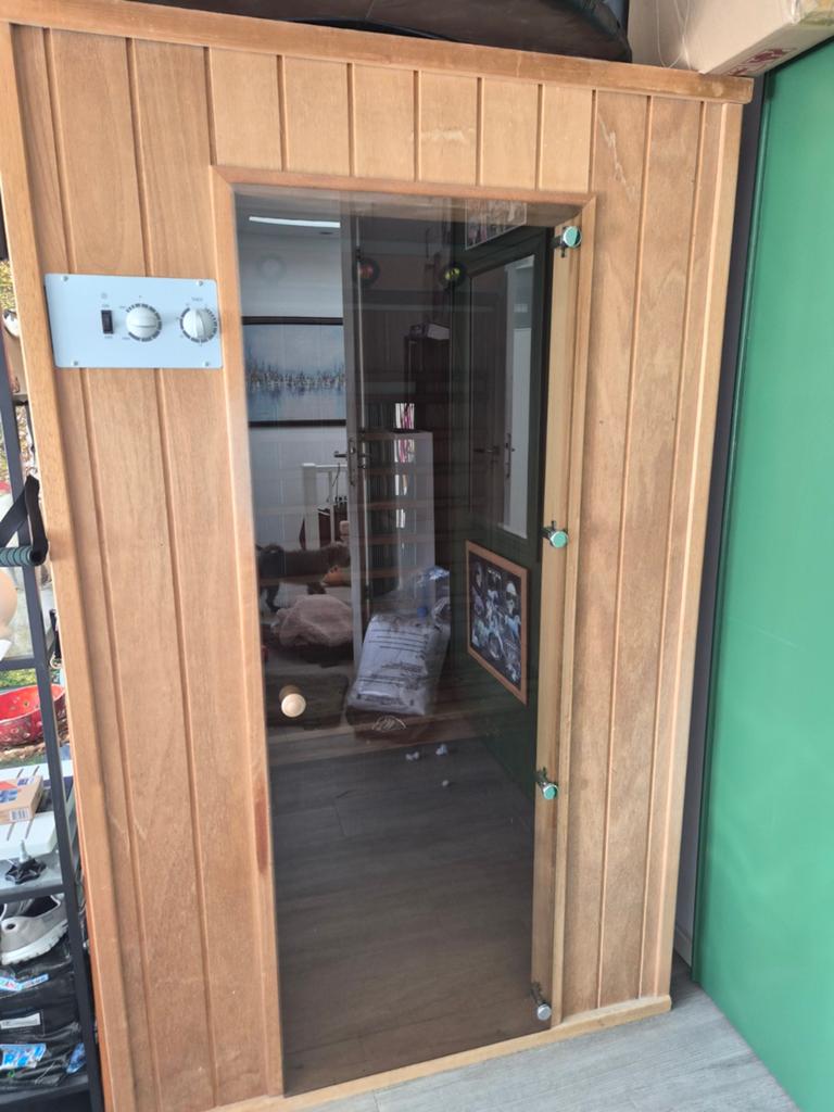 Infrarood sauna, Ophalen of Verzenden, Zo goed als nieuw, Complete sauna