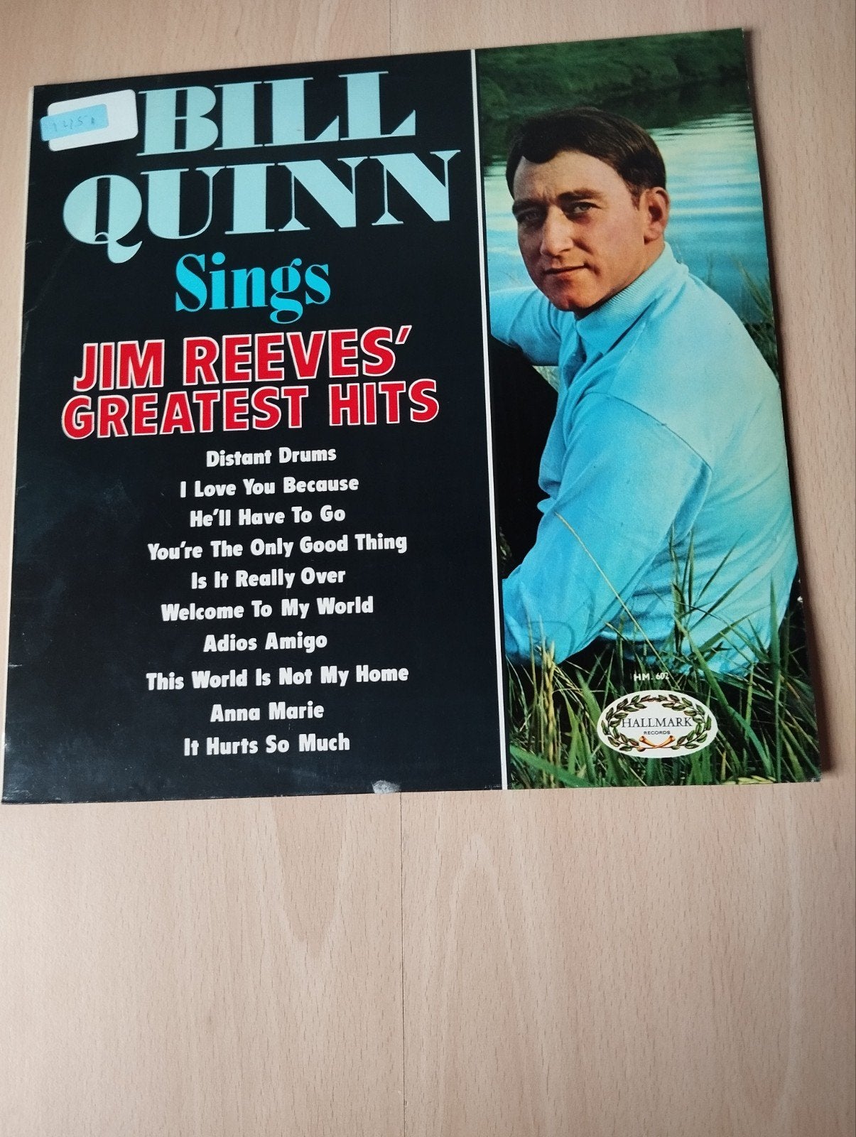 Bill Quinn Sings Jim Reeves' Greatest Hits LP (1968), Ophalen of Verzenden, LP