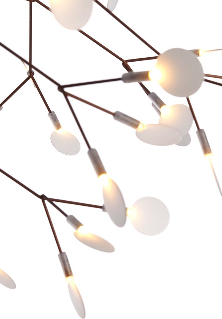 Moooi Heracleum hanglamp LED Rose | Van €2963, nu, Moooi, Moooi, Nieuw, Ophalen of Verzenden