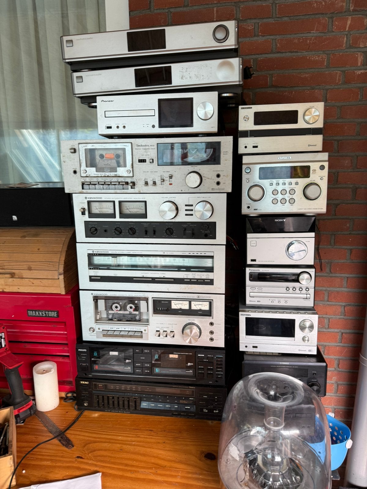 Stereo set, Overige merken, Gebruikt, Cd-speler, Losse componenten