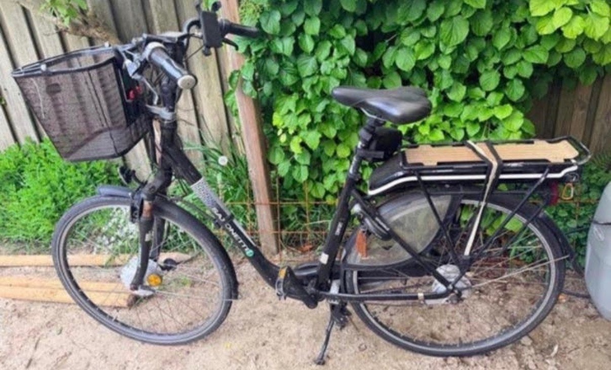 T.e.a.b. Saxonette e-bike met gashendel - 23 km/u, Ophalen, Gebruikt, Overige merken
