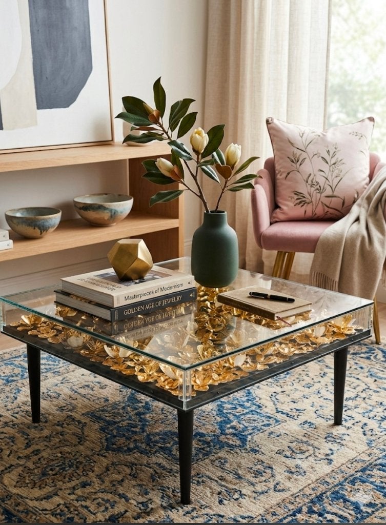 Colmore salontafel, Ophalen, 50 tot 100 cm, Vierkant, Nieuw